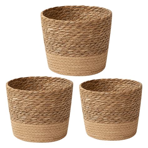 pathside Basket Planters, Flower Pots Cover Storage Basket Plant ...