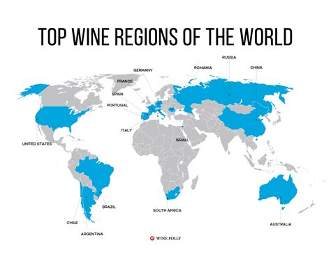Top Wine Producing Regions of The World | Wine Folly