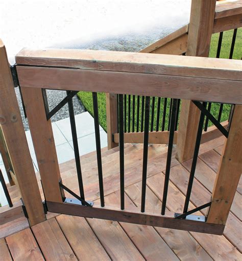 Heavy-Duty Gate Bracket Kit | Building a wooden gate, Patio gates, Deck gate