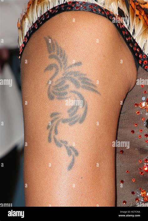 Mel b tattoo hi-res stock photography and images - Alamy