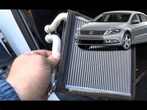 Как снять, легко заменить радиатор печки на volkswagen passat b6 – cc ...
