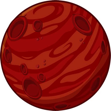Mars planet PNG