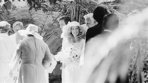 Throwback: Vintage photographs of Farrah Fawcett and Lee Majors's wedding in 1973 | Vogue Paris