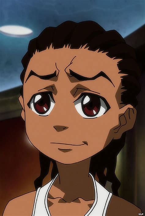 Drawings Of Riley From Boondocks