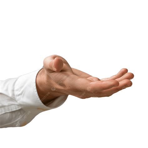 Buisness Man Hand Held Out Palm Open Nothing In Hand, Gesture, Palm