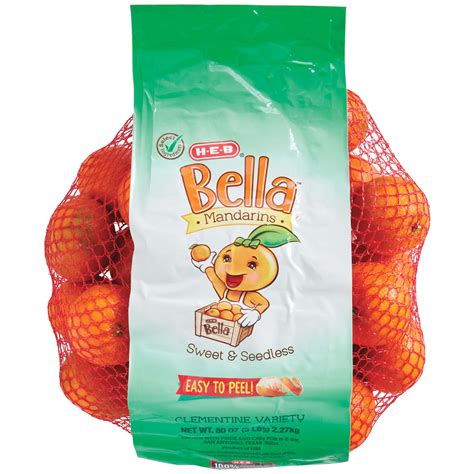 H-E-B Bella Mandarin Oranges - Shop Citrus at H-E-B