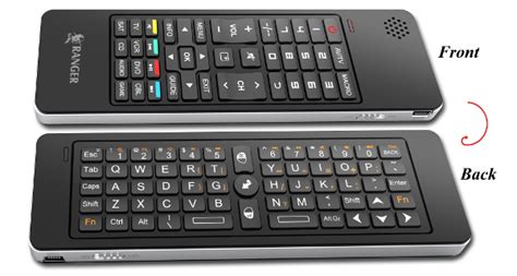 RANGER SMARTY Remote Keyboard - All-in-one Universal Remote, Keyboard ...