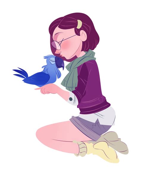 Linda and Blu by lemonflower on DeviantArt