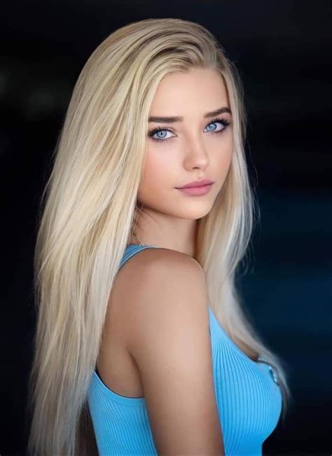 𝐕𝐈𝐂𝐀 ♡ ڤيرونيكا on Twitter in 2021 | Blonde beauty, Beautiful girl face ...