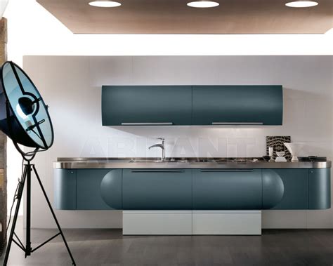 Кухонный гарнитур бирюзовый Aster Cucine TRENDY SPACE 2 , кухонные ...
