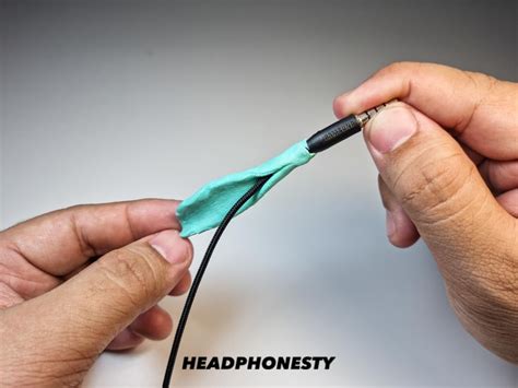 how to fix headset wires