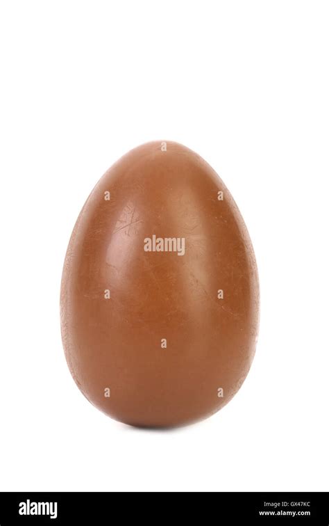 Single chocolate egg Stock Photo - Alamy