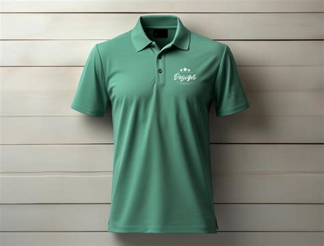 Premium PSD | Polo shirt mockup PSD