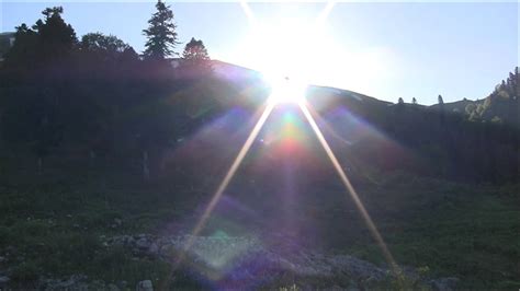 Восход солнца в горах Абхазии - YouTube