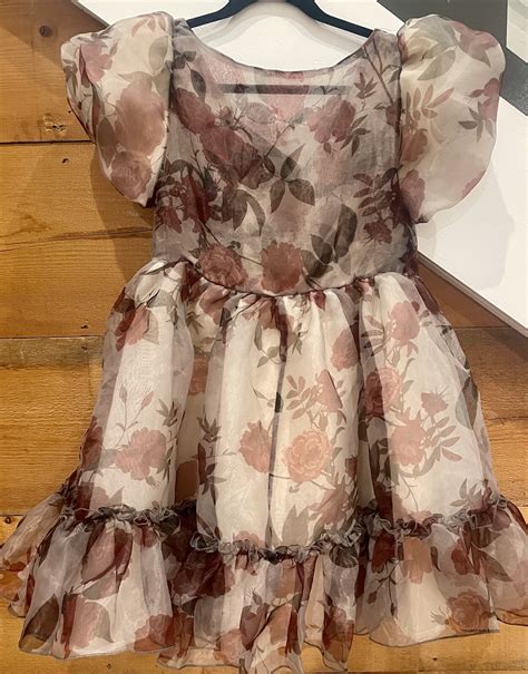 Mia Joy Joyfolie Glennda Dress, Size Small, Selkie-Inspired, Poufy Mini