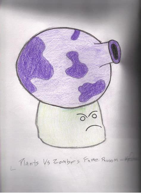 PVZ Fume-Shroom by getnunn on DeviantArt