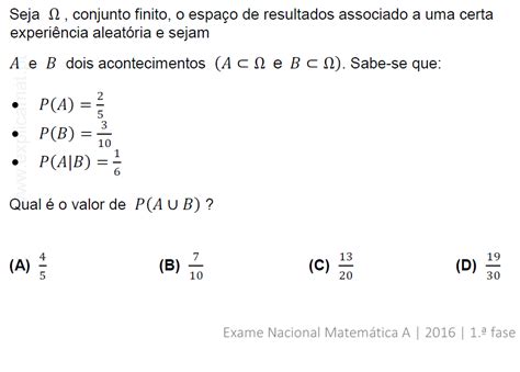 Exercicios De Probabilidade Condicional - Probabilidade Condicionada