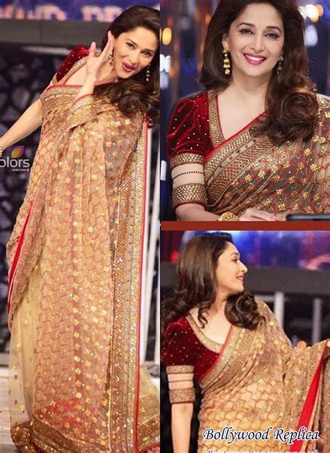 bollywood actress saree collections bollywood actress madhuri dixit