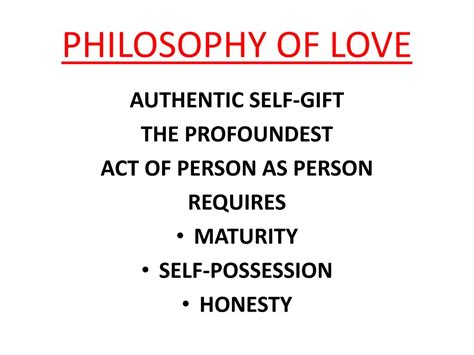 PPT - PHILOSOPHY OF LOVE PowerPoint Presentation, free download - ID ...
