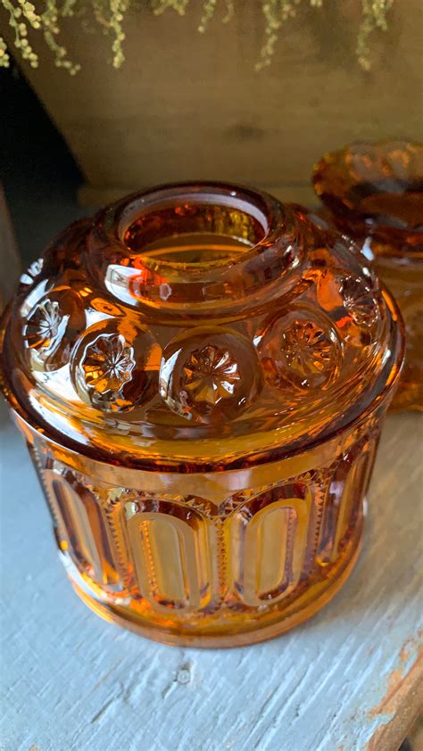 Amber Moon and Stars Fairy Lamp - Etsy