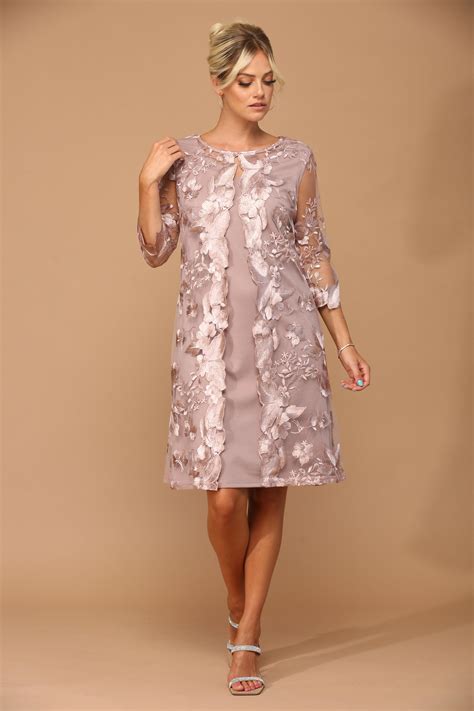 Burgundy Short Mother of the Bride Chiffon Dress - Mother of the Bride