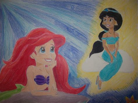 Ariel-Jasmine by emmamma on DeviantArt