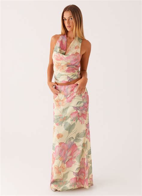 Close Call Top - Yellow Peony – Peppermayo