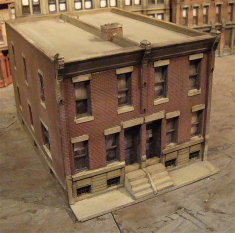 HO Scale Walthers Row House - PJs Train Shack