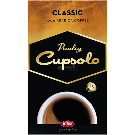 Кофейные капсулы Cupsolo Classic, Paulig, 62745