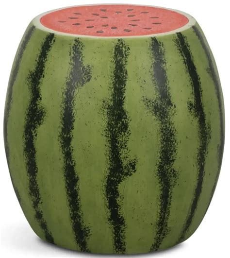 Watermelon Garden Stool by HOM Furniture | Furniture.com