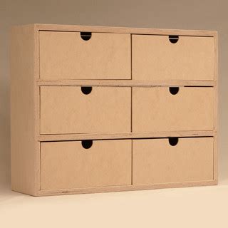 6 Drawer Storage Unit | Craft Drawer Organizer