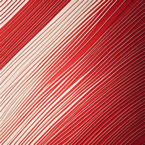 Premium AI Image | A red and white striped pattern is shown in a close up.