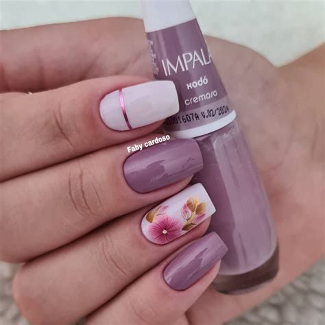 Unhas Decoradas Lilas - +25 Unhas lindíssimas decoradas com Unhas lilás - Dicas e galeria de ...