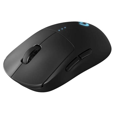 Logitech G PRO Wireless Optical Gaming Mouse With RGB Lighting, Black ...