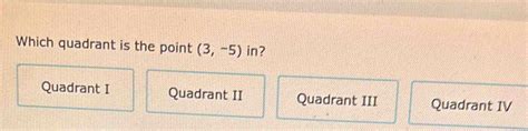 solved  quadrant   point    quadrant  quadrant ii