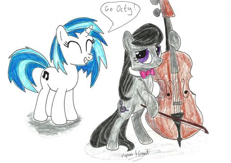 Octavia and Vinyl Scratch by UlyssesGrant on DeviantArt