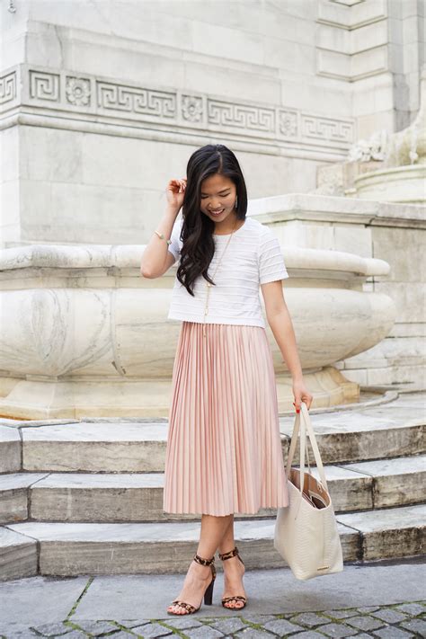 Pink Pleated Skirt – Skirt The Rules | NYC Style Blogger