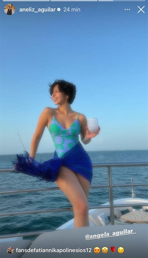 Ángela Aguilar reacciona de esta forma a nuevas fotos de su “bebé” con