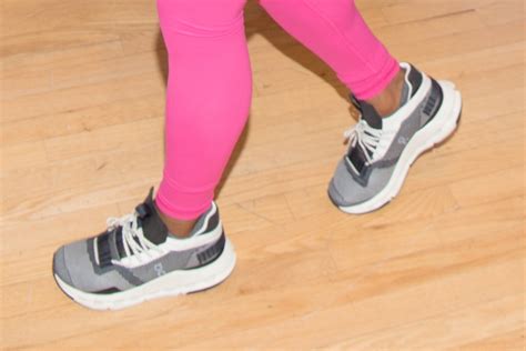 Simone Biles Laces Into On Running Sneakers & Leggings for Athleta