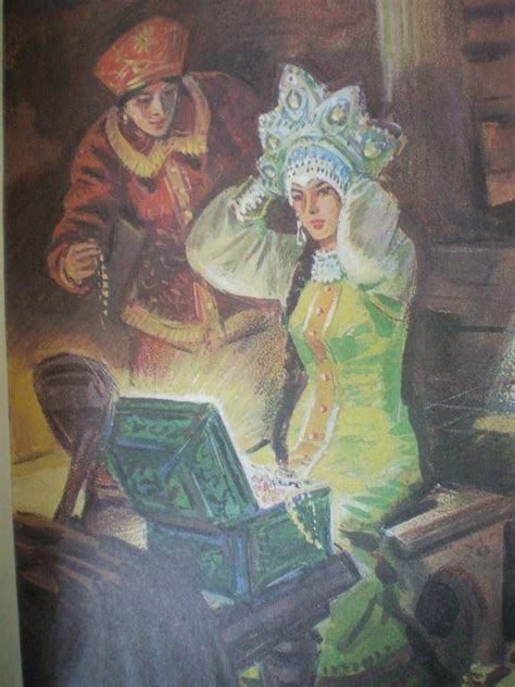 П. П. Бажов - Малахитовая шкатулка. Иллюстратор Борис Игнатьев ...