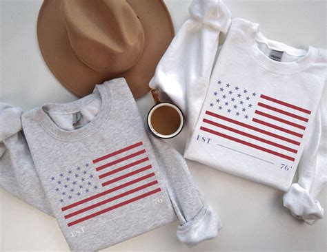 Fourth of July Sweatshirt, American Flag Sweatshirt, 90's Americana