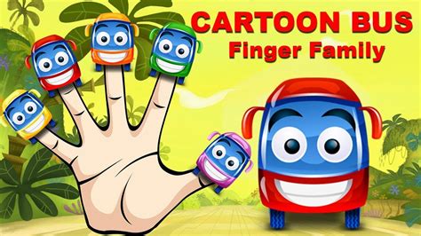 Bus Finger Family Rhyme For Kid || Kids Play Time - YouTube