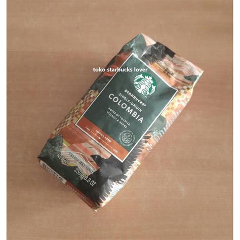 starbucks colombia  bean coffee  grams shopee philippines