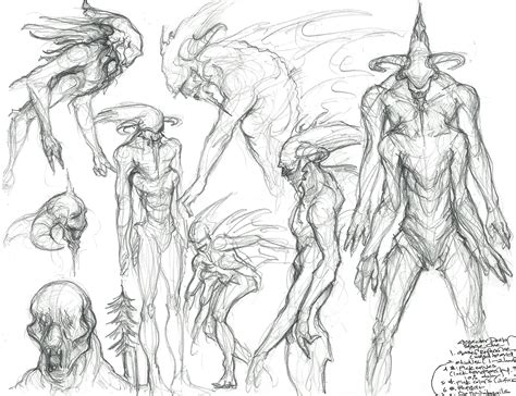 Character Concept Sketch at PaintingValley.com | Explore collection of ...