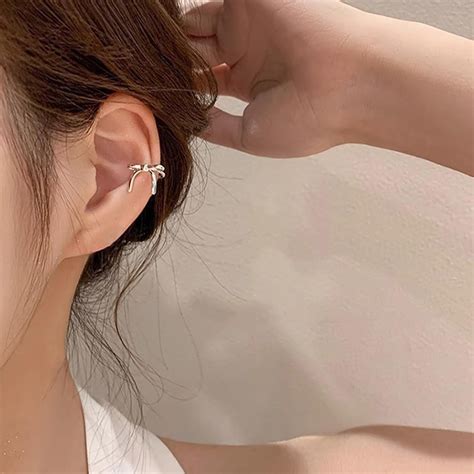 Ear Cuff Earrings For Women Non Piercing Faux Earring Cuff Rose Gold