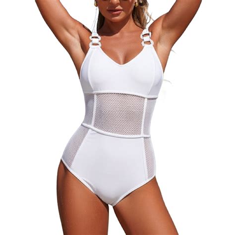 SWSMCLT Women's One Piece Bathing Suit Sexy Swimsuit Beach Summer