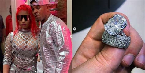 Nicki Minaj flaunts gigantic $1.1M wedding ring bought by her husband