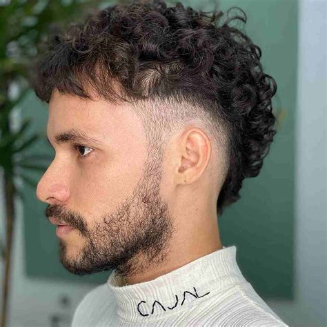type  hair men   rock  perfect curly hairstyle