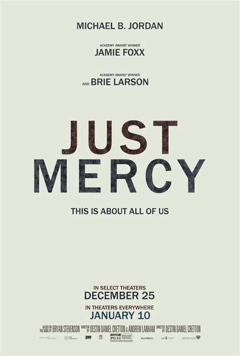 Just Mercy Movie Poster (#1 of 4) - IMP Awards