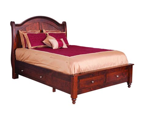 duchess sleigh bed oak creations